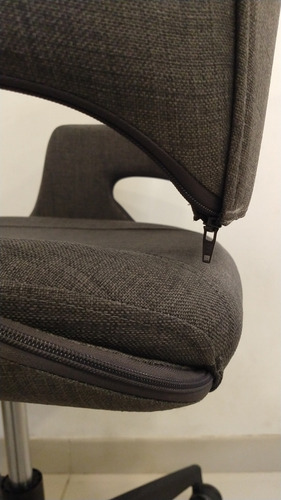 Silla Ejecutiva Cosmos - Archivos Activos - Gris Oscuro Algodón