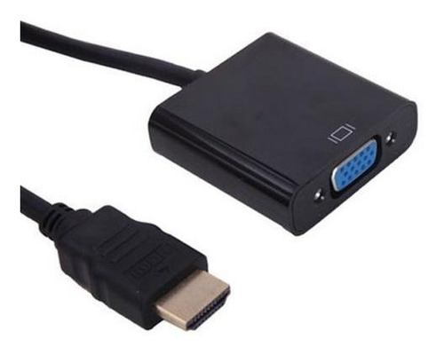 Cabo Conversor Hdmi Para Vga Femea Ps3 Projetor Monitor Vga