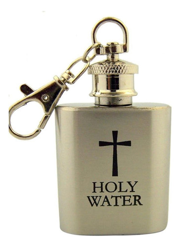 Religious Gifts Contenedor De Agua Bendita De Acero Inoxidab