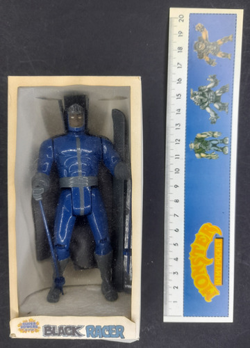 Muñeco The Black Racer Custom Super Powers / Super Amigos (Usado)