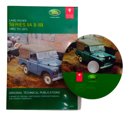 Cd Partes Y Piezas Land Rover Series Original