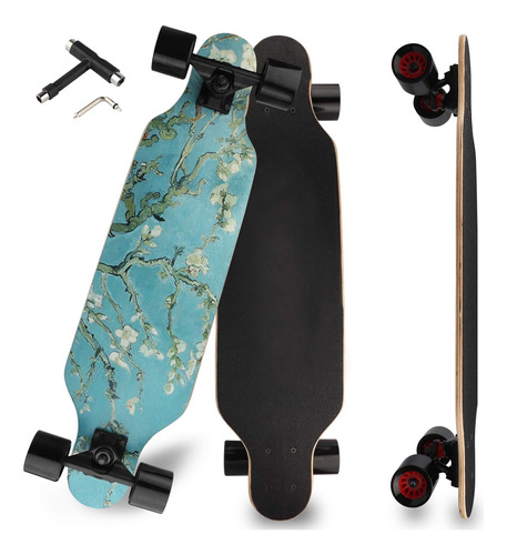 Monopatín Longboard Para Principiantes, Patines Cóncavos Com