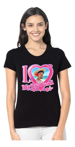 Playera I Love My Boyfriend Personaliza Foto Amo A Mi Novio