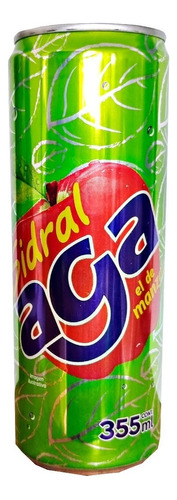 Refresco De Manzana Sidral Aga Lata 355ml Original