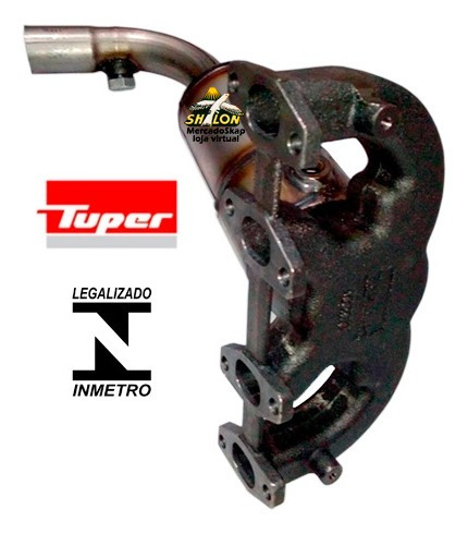 Imagem 5 de 6 de Catalisador Strada 1.4 8v Fire Flex 2009 A 2014 Com Coletor