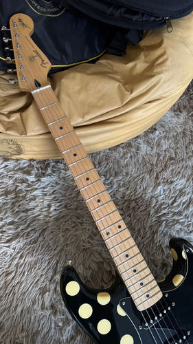 Guitarra Fender Stratocaster Buddy Guy Muito Nova Destro Preto Maple (Usado)