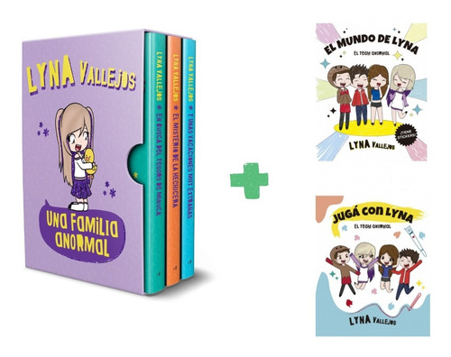 Familia Anormal 1 Al 3 Box + Mundo + Juga - Lyna - 5 Libros