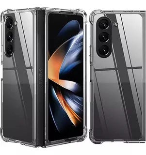 Funda Para Samsung Galaxy Z Fold 5 Anti Golpes Transparente