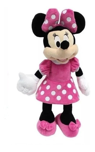 Minnie Mouse Peluche Clasico Grande 40 Cm Excelente Calidad