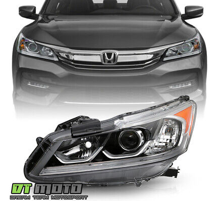 For 2016-2017 Honda Accord Lx Sedan Projector Headlight  Yyk