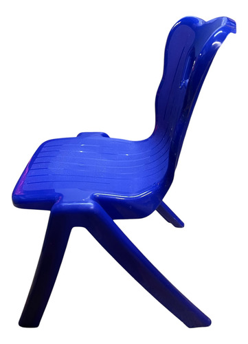Paquete De 2 Silla Infantil Escolar Varios Colores Azul