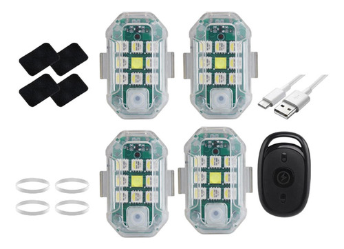 Luz Estroboscópica Para Coche, Luz Estroboscópica 4 Luz