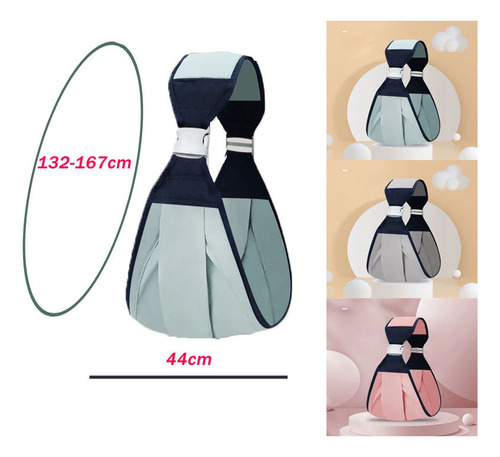 Fular Portabebé Ergonómico De Ajuste De 1 Pieza Y
