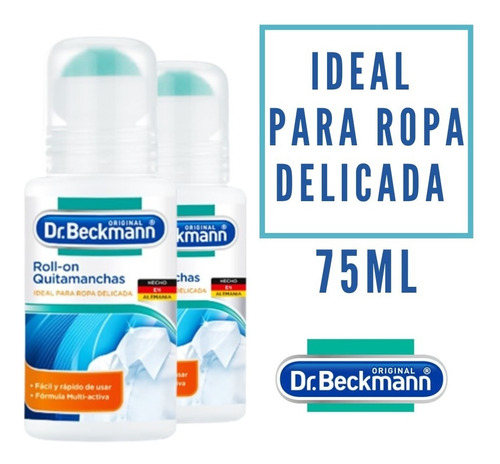 Dr Beckmann Quitamanchas Roll On 75 Ml - Pack X2