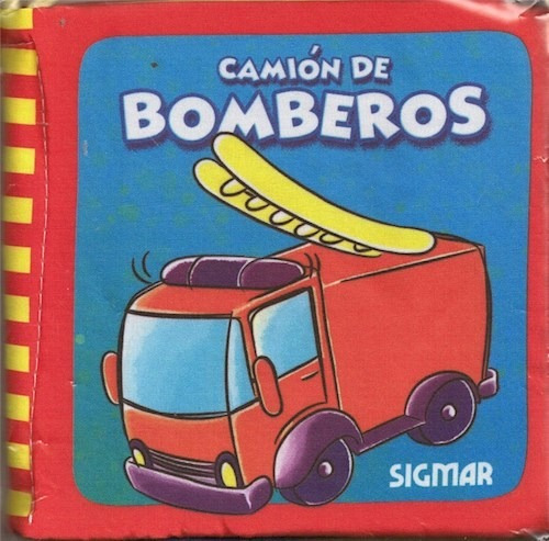Camion De Bomberos - Hojas De Tela - Sigmar