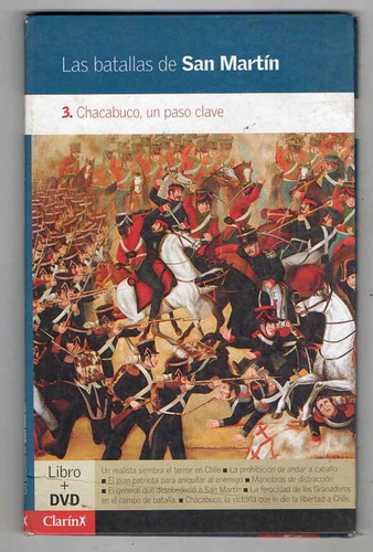 Las Batallas De San Martin - Chacabuco - Con Dvd