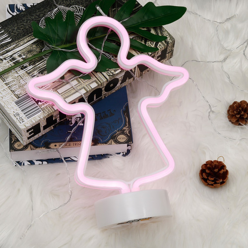 Luz Nocturna En Forma De T, Diseño Led, Decorativa, Pequeña