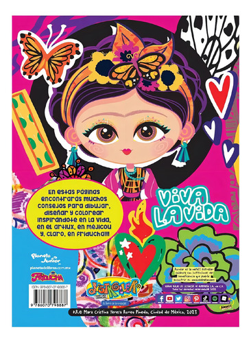 Libro Friducha De Arte Y Harto Coloreo Distroller Planeta