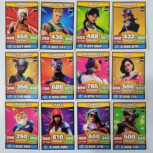 Cards Fortnite  MercadoLivre 📦