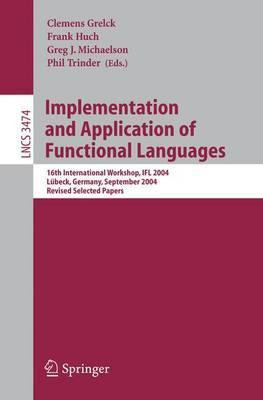 Libro Implementation And Application Of Functional Langua...