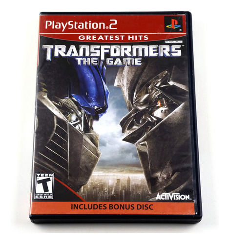 Transformers The Game Original Playstation 2 Ps2