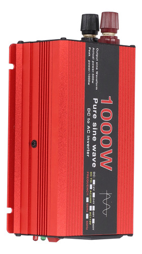 Inversor De PotĂȘncia 1000w Pure Sine Dc 12v Para Ac 220v Sob