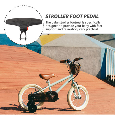 Reposapiés Con Pedal De Extensión Para Cochecito De Bebé