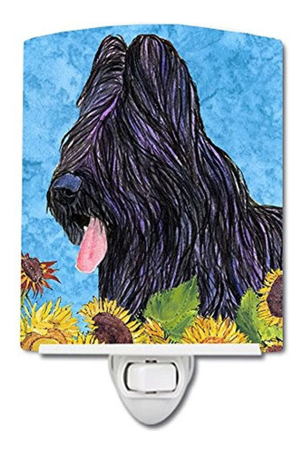 Carolines Treasures Briard En Luz De Noche De Flores De Vera