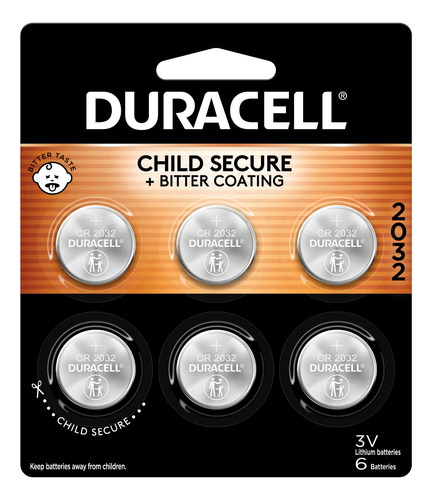 Duracell Bateria De Litio Cr2032 De 3 V, Caracteristicas De