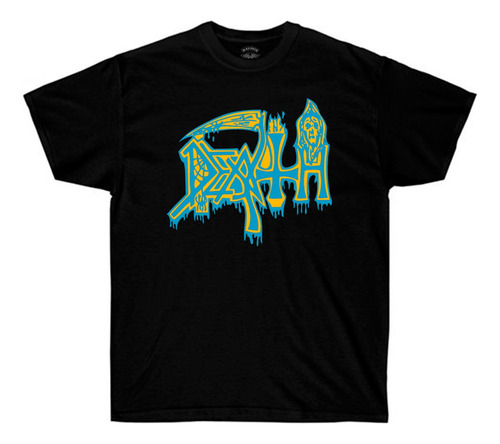 Remera Death - Spiritual Healing - Blue/yellow - Death Metal