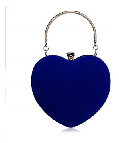 Bolsos De Mano De Terciopelo Con Corazón Para Mujer