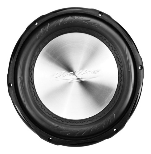 Alto Falante Sub Woofer Unlike 12 300wrms Bobina Dupla, Som! Cor Preto/prata