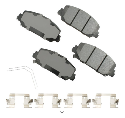 Pastillas Delanteras Ceramicas Akebono Honda Civic 2017-2022