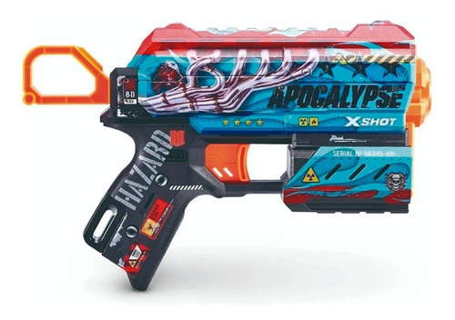Pistola Lanza Dardos X-shot Skins Flux Juguete Niño 7298 C