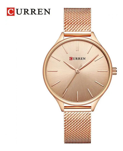 Reloj Para Mujer Curren 9024 9024 Oro Rosa