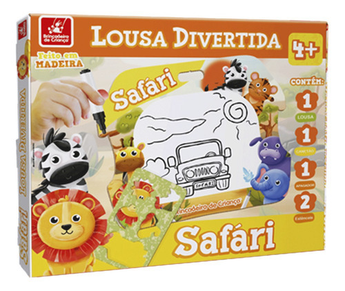 Lousa Artes E Atividades Safari Brincadeira De Criança