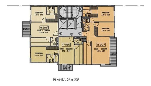 Imagen 22 de 24 de Departamento En Venta 2 Ambientes Vicente López