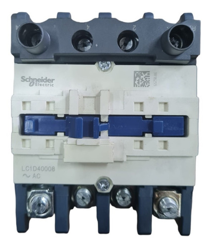 Contactor Schneider Lc1d40008f7 4 Polos, 60a, Bobina 110v