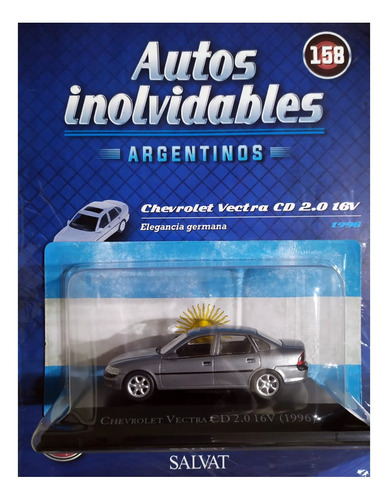 Autos Inolvidables Argentinos N° 158 Chevrolet Vectra Cd 2.0