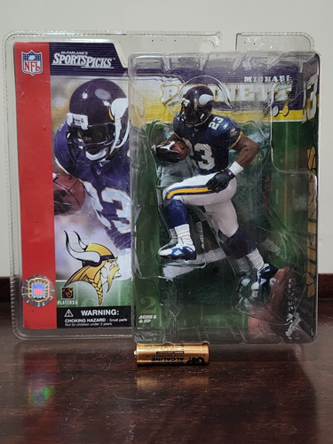 Mcfarlane Nfl Michael Bennett Minnesota Vikings S03 2002 A