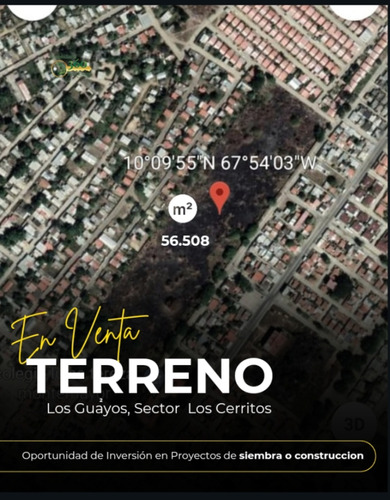 Venta Terreno Los Cerritos, Los Guayos,  Carabobo