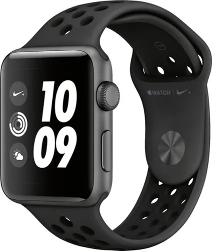 Respecto a Museo almohada Reloj Inteligente Apple Whatch Nike Serie3 42mm Negro | MercadoLibre