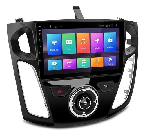 Ford Focus 2012-2016 Android 4k Gps Wifi Internet Radio Hd