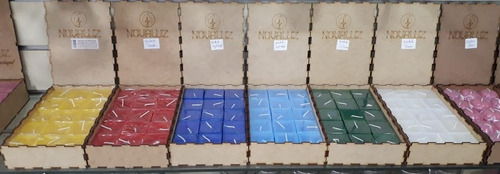 Imagem 3 de 3 de Velas Aromáticas Perfumadas Várias Fragrâncias Quadrada 85g