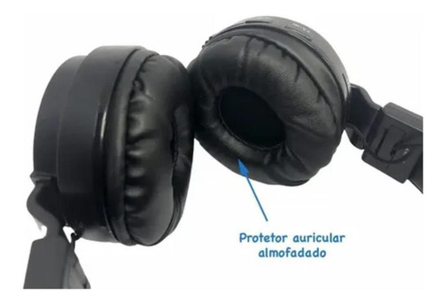 Imagem 4 de 5 de Fone De Ouvido Headset Bluetooth Entrada Cartão De Memória