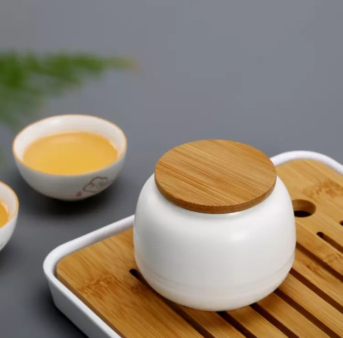 Juego De Té Chino, Porcelana China, Ideal Para Viajeros.