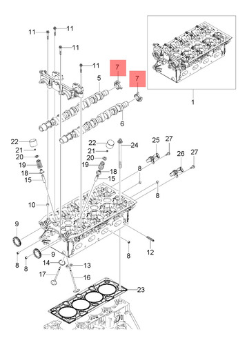 Arbol De Levas Sensor Anillo Impulsor Sonic Cruze Aveo