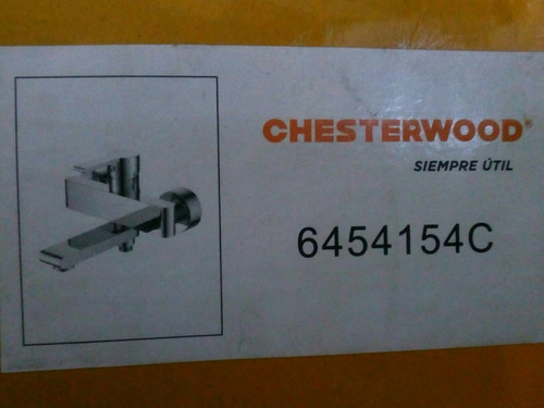 Griferia Monomando Para Bañera Con Ducha Telefon Chesterwood