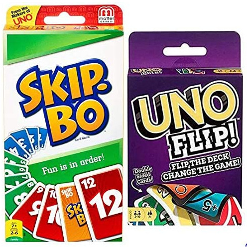 Uno Flip And Skip Bo 2-pack