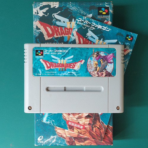 Dragon Quest Iii (super Famicom Original Japonés)